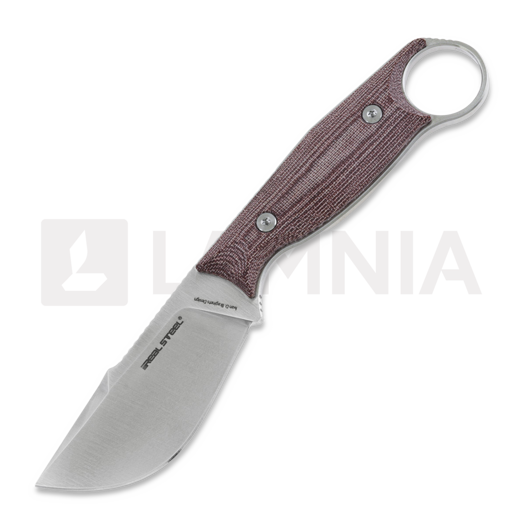 Nóż RealSteel Furrier Skinner, red micarta 3611RM