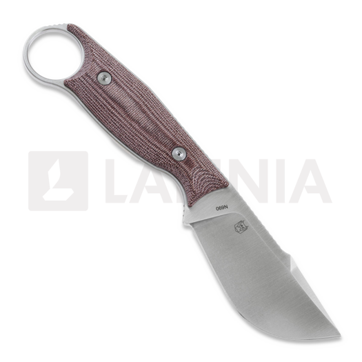 RealSteel Furrier Skinner veitsi, red micarta 3611RM