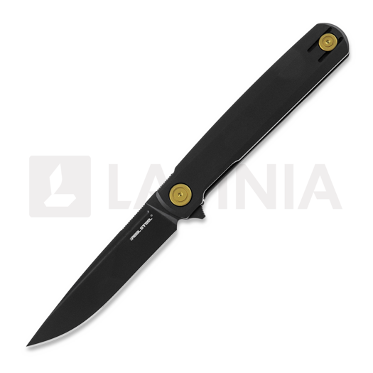 Сгъваем нож RealSteel G-Frame, black/gold 7874GB