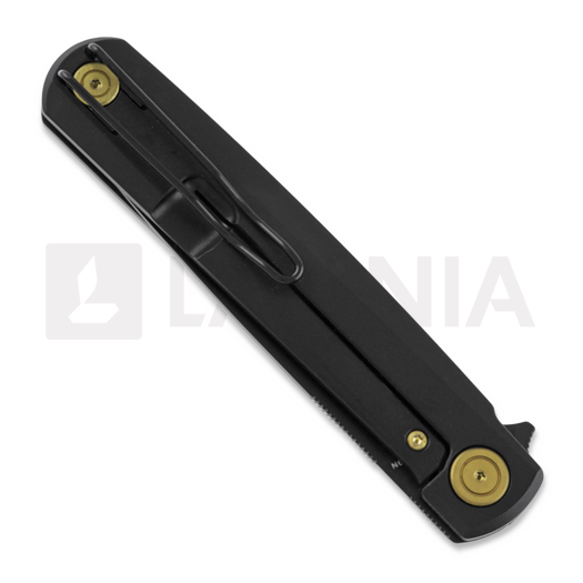 RealSteel G-Frame sulankstomas peilis, black/gold 7874GB