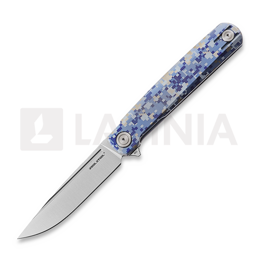 Skladací nôž RealSteel G-Frame, Blue Digicamo 7874TC09