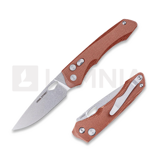 RealSteel Griffin Pro Natural Micarta foldekniv 7131NM