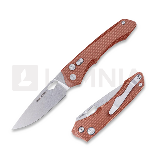 RealSteel Griffin Pro Natural Micarta 折り畳みナイフ 7131NM