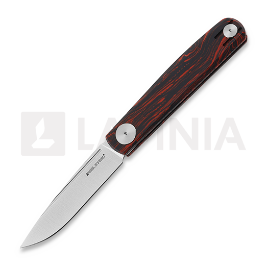 Couteau pliant RealSteel Gslip Compact, Damascus G10, Ocean Red 7865OR