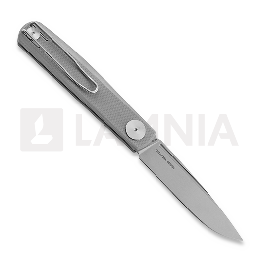 RealSteel Gslip Compact sulankstomas peilis, Grey G10 7869