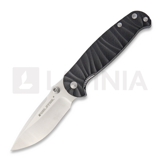 RealSteel H6 Black Satin vouwmes 7785