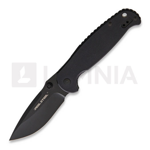 RealSteel H6 Linerlock Black Taschenmesser 7765