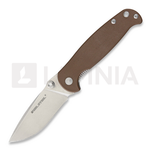 Nóż składany RealSteel H6-S1 Framelock Brown 7773