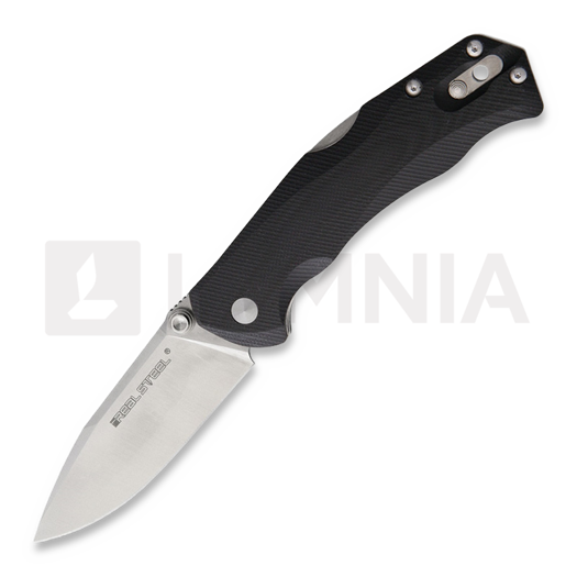 RealSteel H7 Snow Leopard Lockback Satin kääntöveitsi 7795