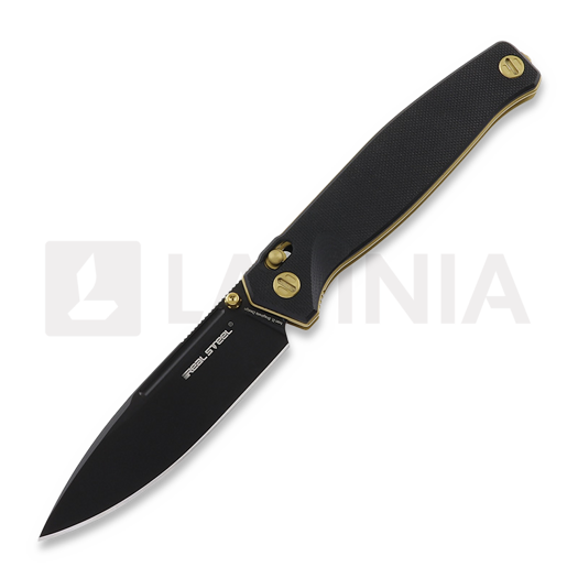 RealSteel Huginn, Black With Gold Hardware 7652BG