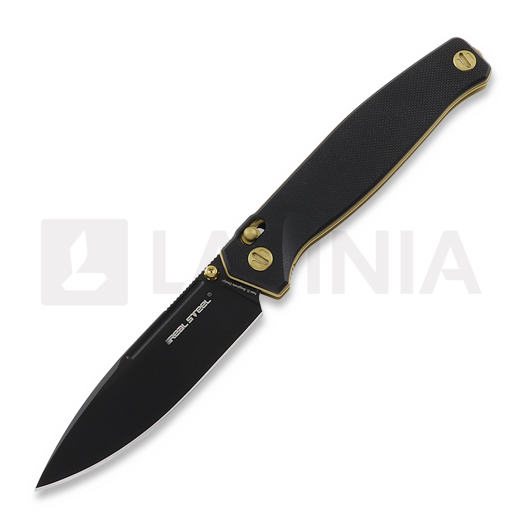 RealSteel Huginn, Black With Gold Hardware 7652BG
