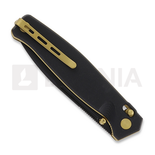 RealSteel Huginn, Black With Gold Hardware 7652BG