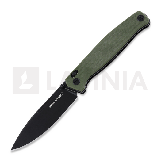 Складной нож RealSteel Huginn, od green/black 7652GB