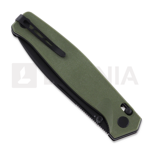 Couteau pliant RealSteel Huginn, od green/black 7652GB