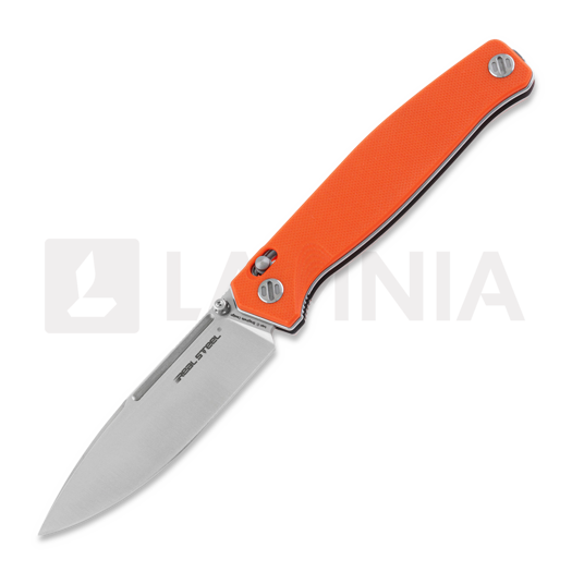 RealSteel Huginn folding knife, orange 7651OS