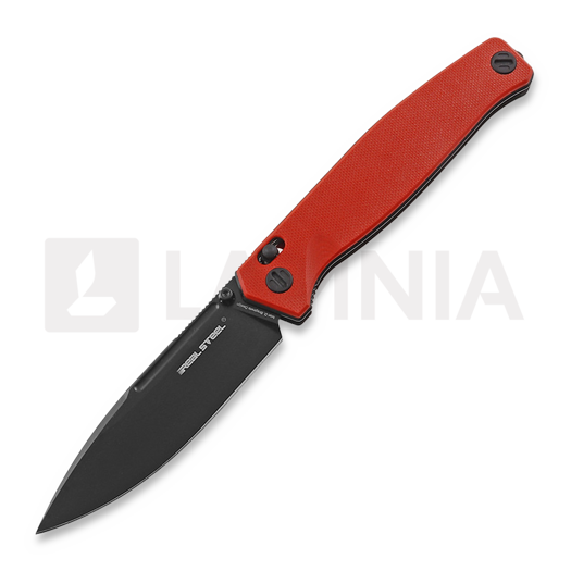 RealSteel Huginn 접이식 나이프, Red/Black 7652RB
