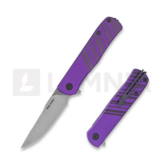 Skladací nôž RealSteel Karly Satin Purple/Grey 6053