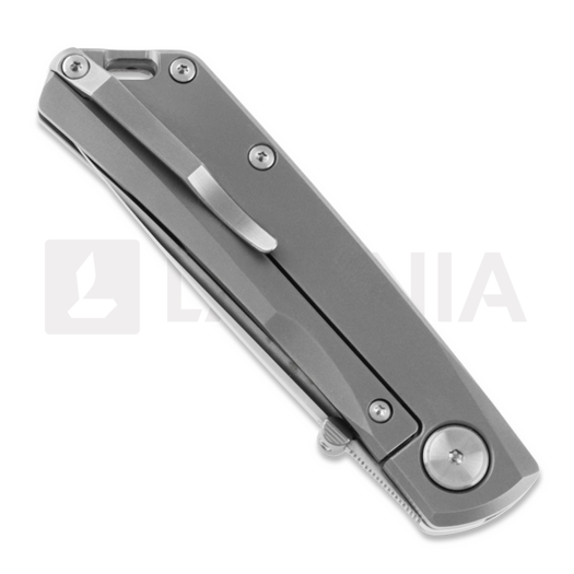 RealSteel Luna Boost Framelock sulankstomas peilis, titanium 7071