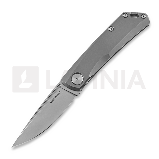 RealSteel Luna Titanium folding knife, Satin 7001ST