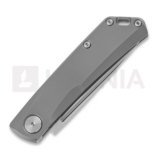 RealSteel Luna Titanium sulankstomas peilis, Satin 7001ST
