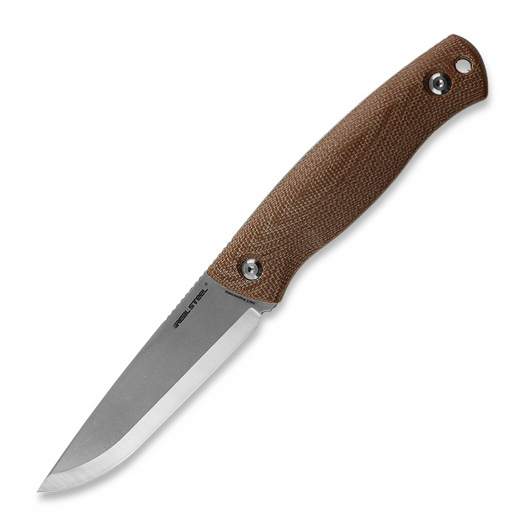 RealSteel Pathfinder Fixed, Brown Micarta 3851B