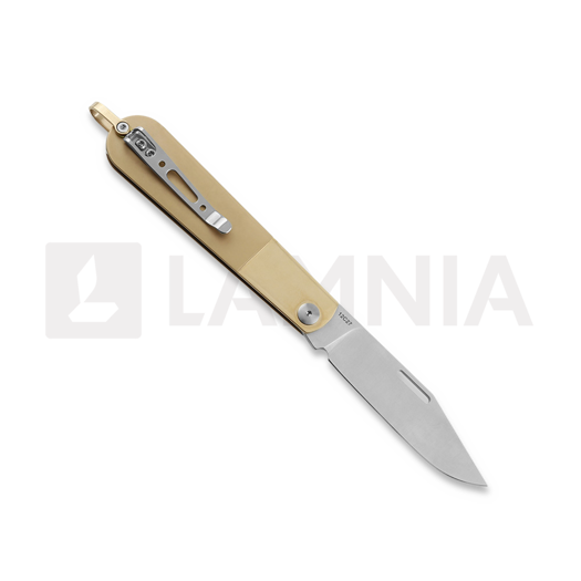 RealSteel RealBarlow RB-3 Clip Point kääntöveitsi, Rose Gold 8342G