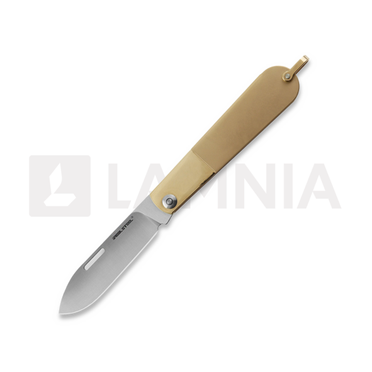 RealSteel RealBarlow RB-3 Drop Point foldekniv, Rose Gold 8341G
