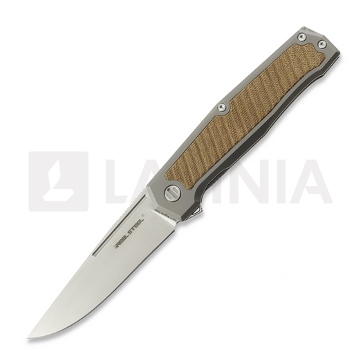 RealSteel Rokot Premium, Titanium & Natural Micarta 7645N