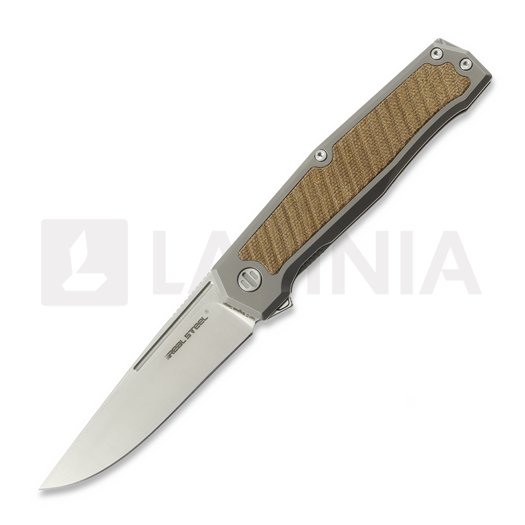 RealSteel Rokot Premium, Titanium & Natural Micarta 7645N