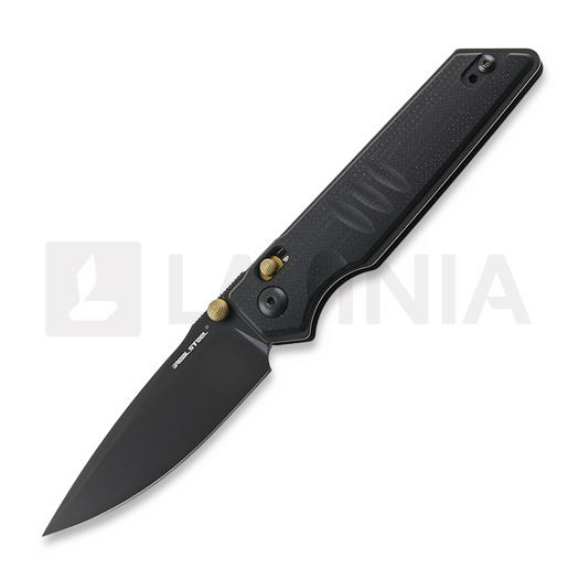RealSteel Sacra kääntöveitsi, All Black 7711BB