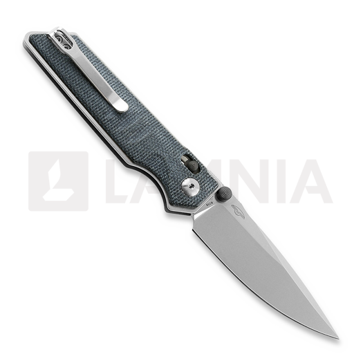 RealSteel Sacra foldekniv, Denim Micarta 7711D