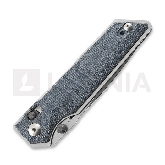 RealSteel Sacra foldekniv, Denim Micarta 7711D