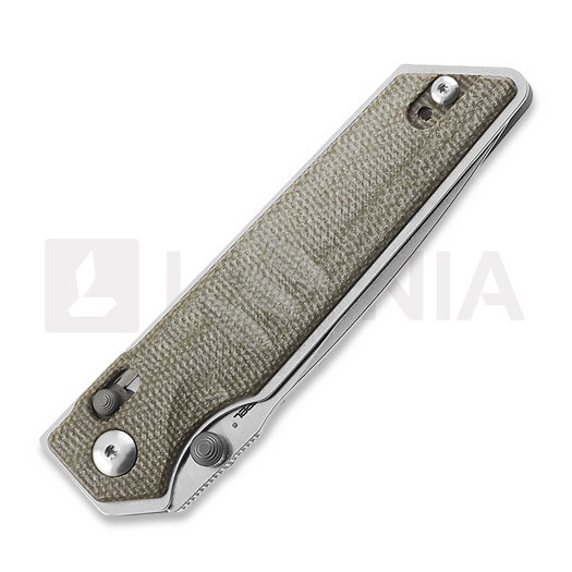 RealSteel Sacra kääntöveitsi, Green Micarta 7711G