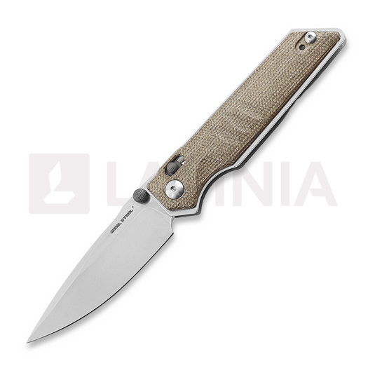 มีดพับ RealSteel Sacra, Natural Micarta 7711N