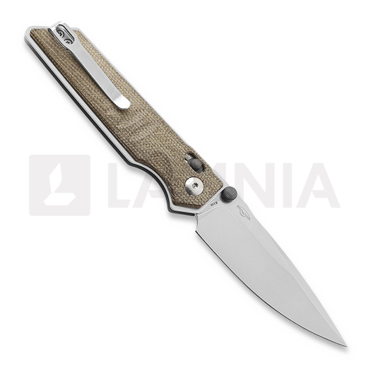 Zav&iacute;rac&iacute; nůž RealSteel Sacra, Natural Micarta 7711N