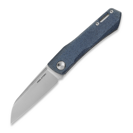 RealSteel Solis, Denim Micarta, Satin 7065DM