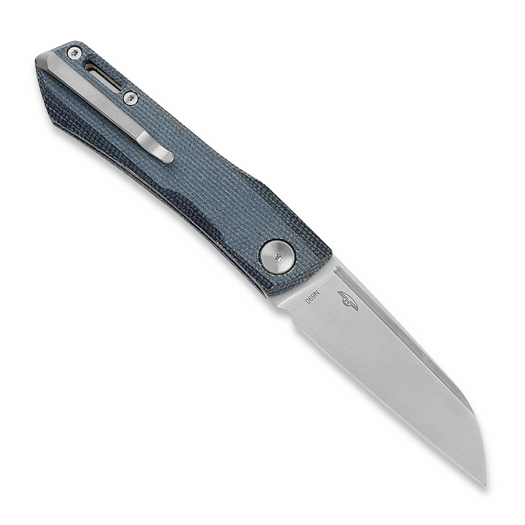 RealSteel Solis, Denim Micarta, Satin 7065DM