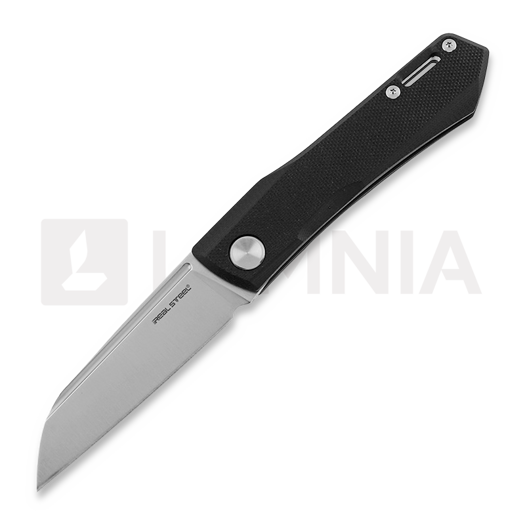 RealSteel Solis Lite 접이식 나이프, Black G10/Satin 7064SB