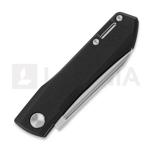 RealSteel Solis Lite foldekniv, Black G10/Satin 7064SB