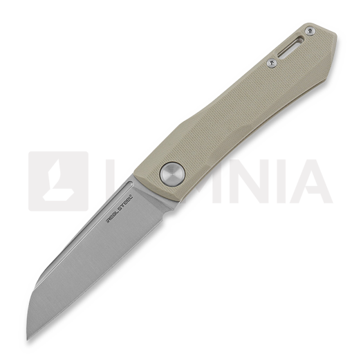 RealSteel Solis Lite 접이식 나이프, Coyote G10/Satin 7064CS