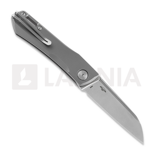 Zav&iacute;rac&iacute; nůž RealSteel Solis, titanium beadblast 7061S