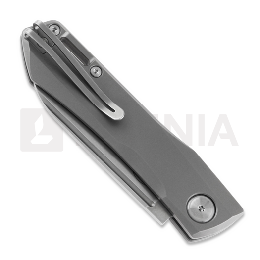 RealSteel Solis kääntöveitsi, titanium beadblast 7061S