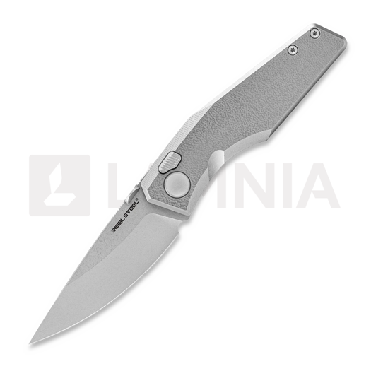 RealSteel Spectrum Premium sulankstomas peilis, Gray Titanium, Stonewash 7141T2
