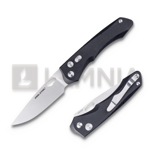 RealSteel Spectrum Satin Black G10 סכין מתקפלת
