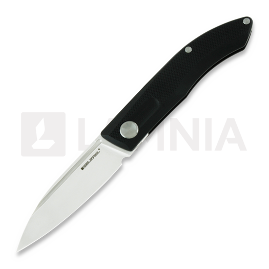 RealSteel Stella 접이식 나이프, Black G-10, Satin 7051