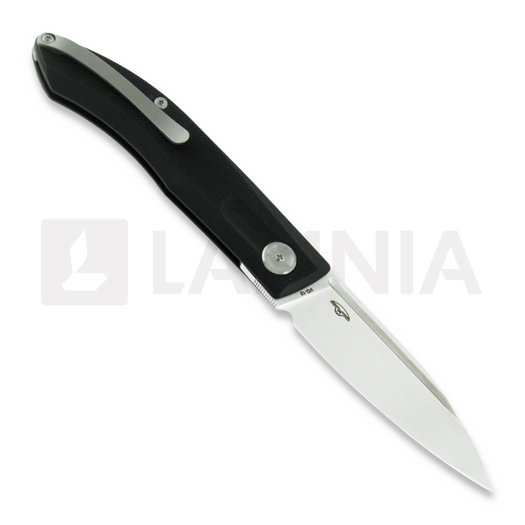 RealSteel Stella kääntöveitsi, Black G-10, Satin 7051