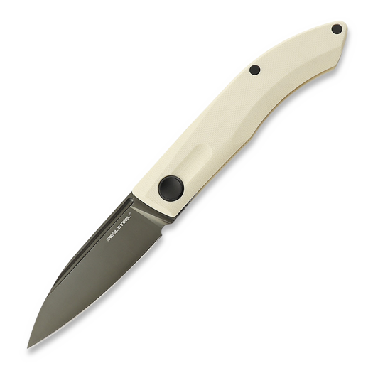 RealSteel Stella Lux, Ivory G-10, Black DLC 7041Z2