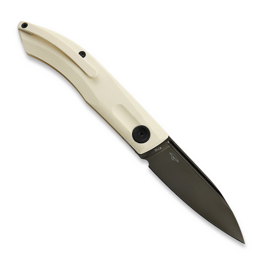 RealSteel Stella Lux, Ivory G-10, Black DLC 7041Z2