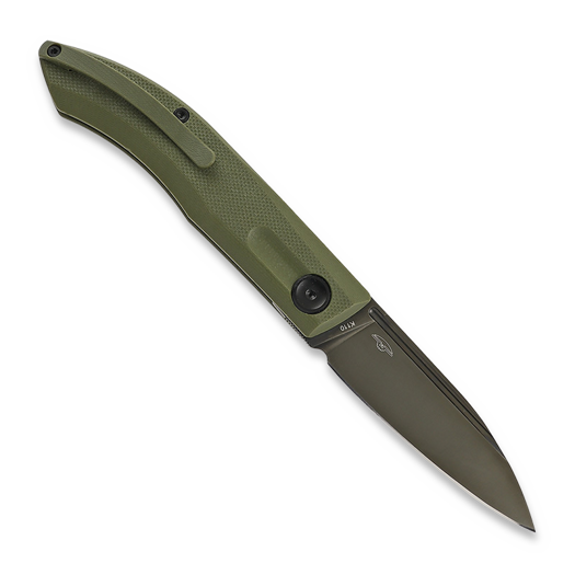 RealSteel Stella Lux, OD Green G-10, Black DLC 7041Z3