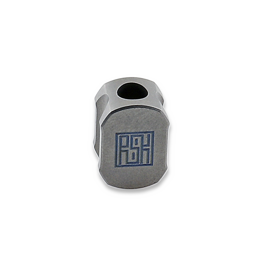 RealSteel Ti Lanyard Bead hexagon, silver L1100